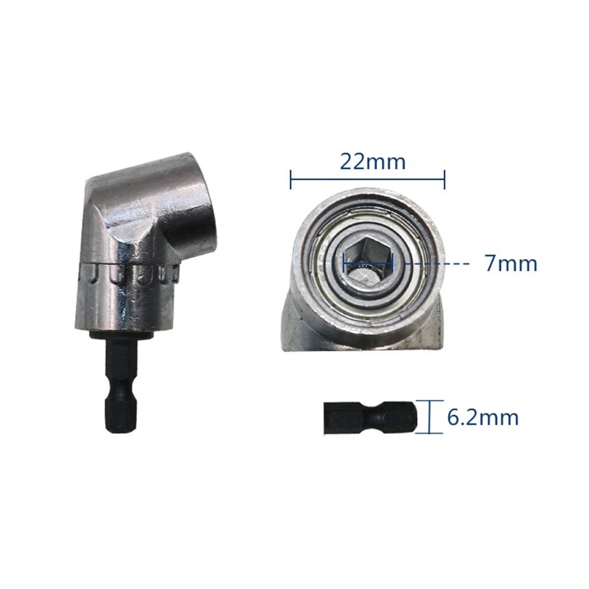 

Right Angle Drill 105 Degrees Angle Driver Bit Adapter Angle Extension Power Screwdriver Drill Attachment Right Right Right