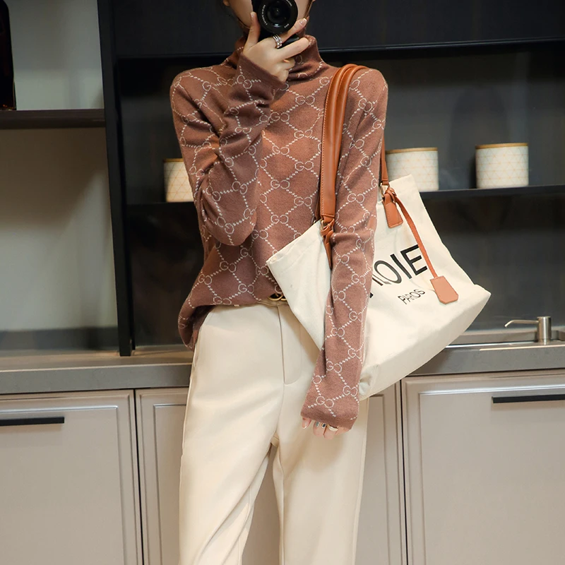 Рисунок 5 - 100% шерстяной свитер женский пуловер