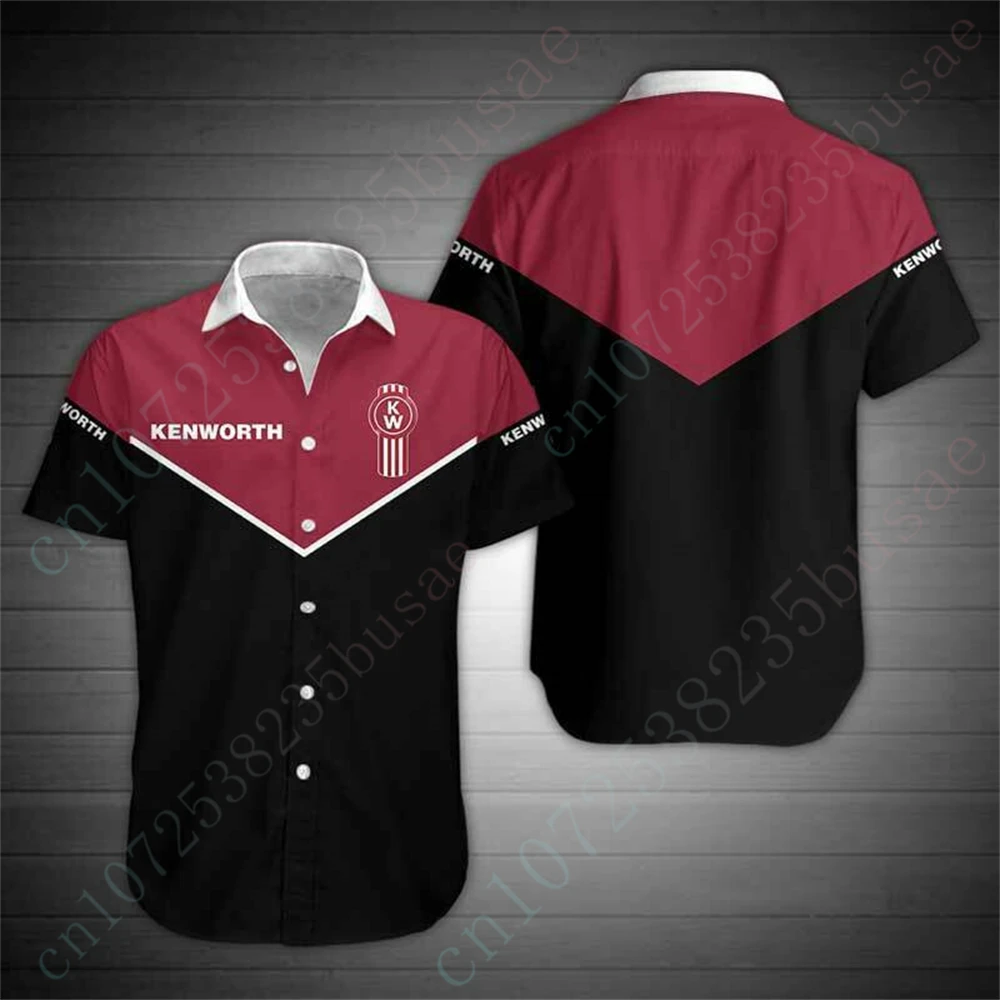 

Kenworth Men's Shirt Unisex Blouses Luxury Button Cardigan Anime 3D Printing Oversized T-shirt Casual Shirts For Men's Clothing