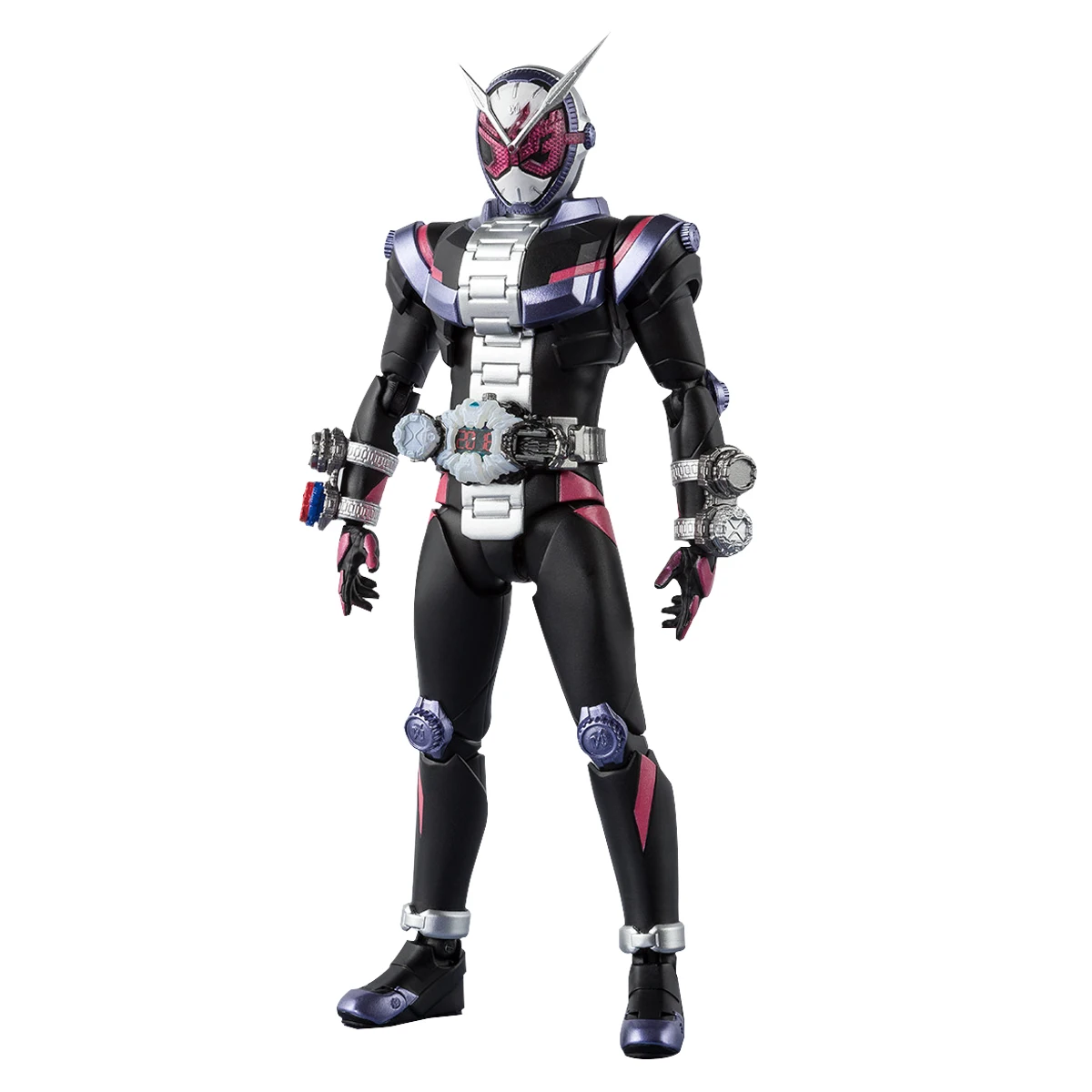 

Heisei Serie Kamen Rider Zi-O Rider of 2018 Basic Form Bandai SHF Action Figure Mobility Joint Model Gift Decorations Ornaments