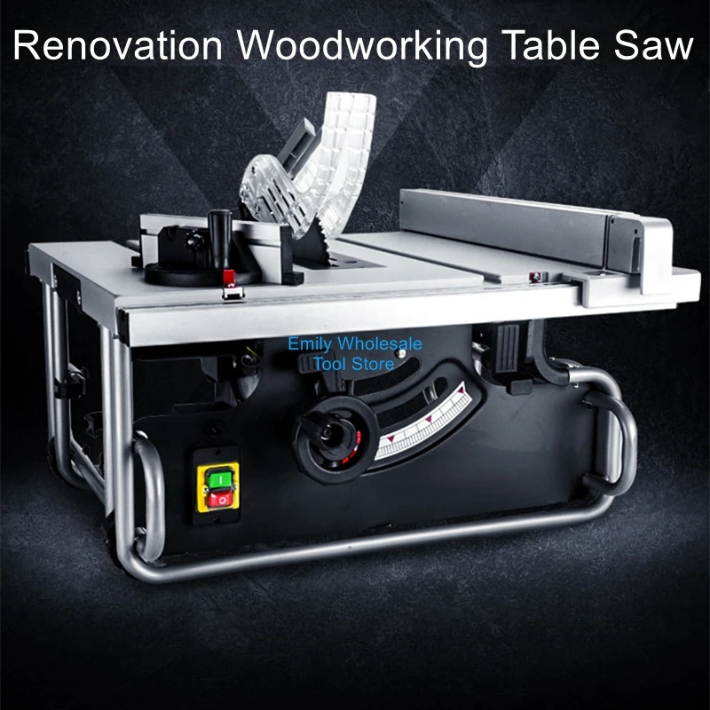 High-power 2200W 10-inch T8 table saw precision wood floor household panel electric chainsaw enlarge