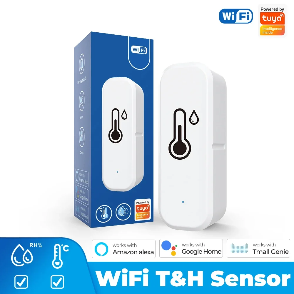 

Датчик температуры и влажности Tuya ZigBee