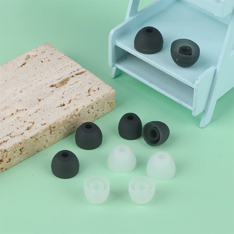 

1pair Ear Pads For Wireless Earphones Silicone Ear Caps Earphone Case Earpads Eartips