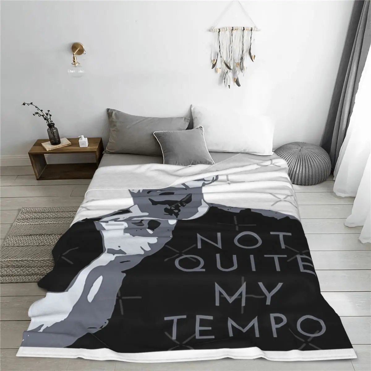 Fletcher Drummer Damien Chazelle Not Quite My Tempo Черное и одеяло Покрывало на кровать Комплект мягкой