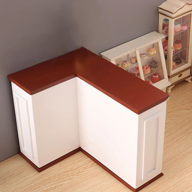 

1:6 Dollhouse Miniature Bar Cabinet Fireplace Cabinets Shelf Cabinet Furniture Model Decor Toy 1pc