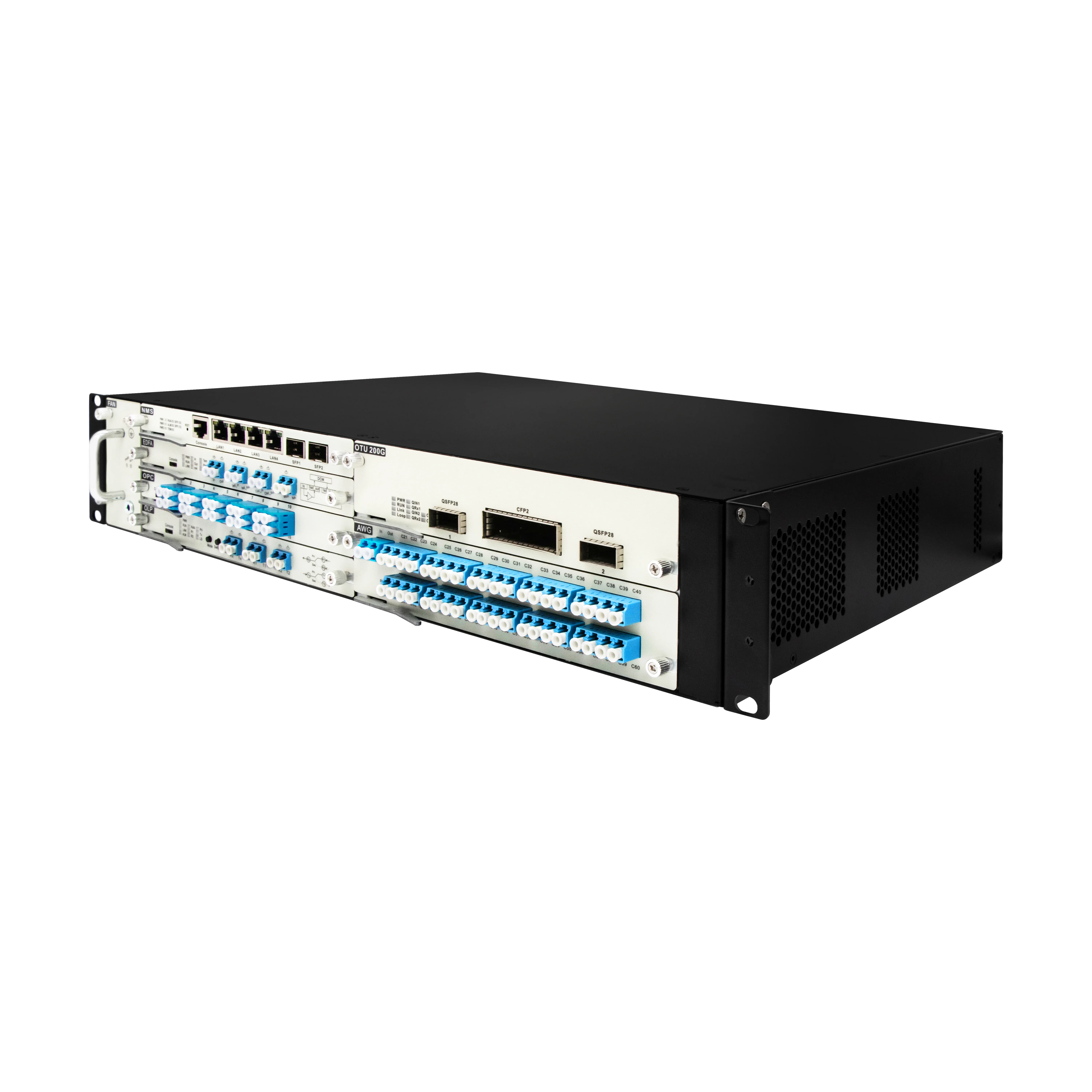 Система передачи DWDM OTN Rack Carrier-класса 3U