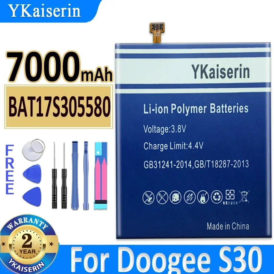 YKaiserin BAT 173605580 BAT19M 105150 BAT17S 305580 Аккумулятор S70 для Doogee S60 S30 Lite S70Lite S60Lite S95 Pro S95Pro