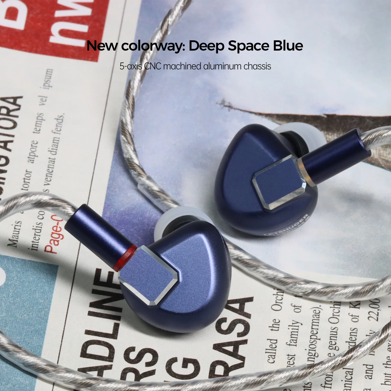 Letshuoer S12 PRO |Magnetic Planar Driver IEM Hi-Fi Earphones Silver Plated Monocrystalline Copper Cable with 2.5/3.5/4.4mm plug |
