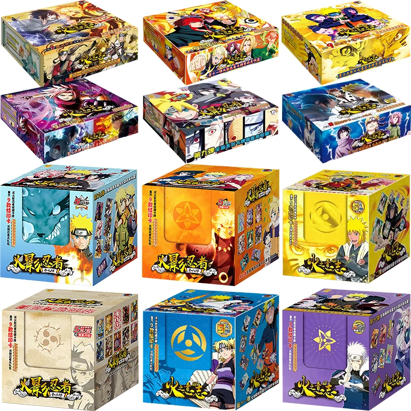 

Genuine Naruto Card Series Anime Character Rare Flash SSR Card Deluxe Collection Edition Card Board Game Toys Children Xmas Gift