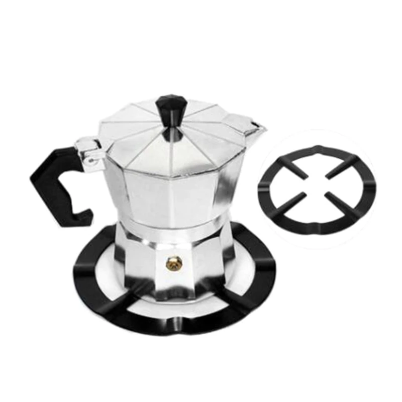 

270F 1Pcs Stainless Steel Gas Cooker Rack Mocha Pot Coffee Pot Rack Kitchen Supplies Gas Stove Coffee Stand