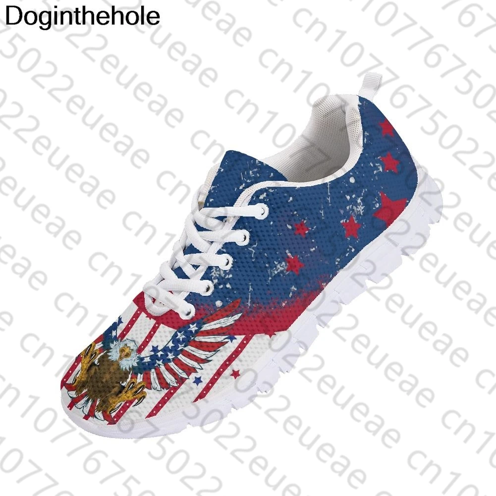 Кроссовки Doginthehole женские сетчатые дышащие противоскользящие с рисунком