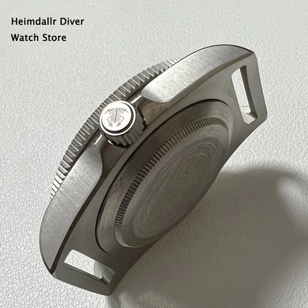 Watch Modify Parts 42mm Titanium Material FXD Case Sapphire Full Luminous Bezel Fit NH35/36 Automatic Movement 200m Waterproof