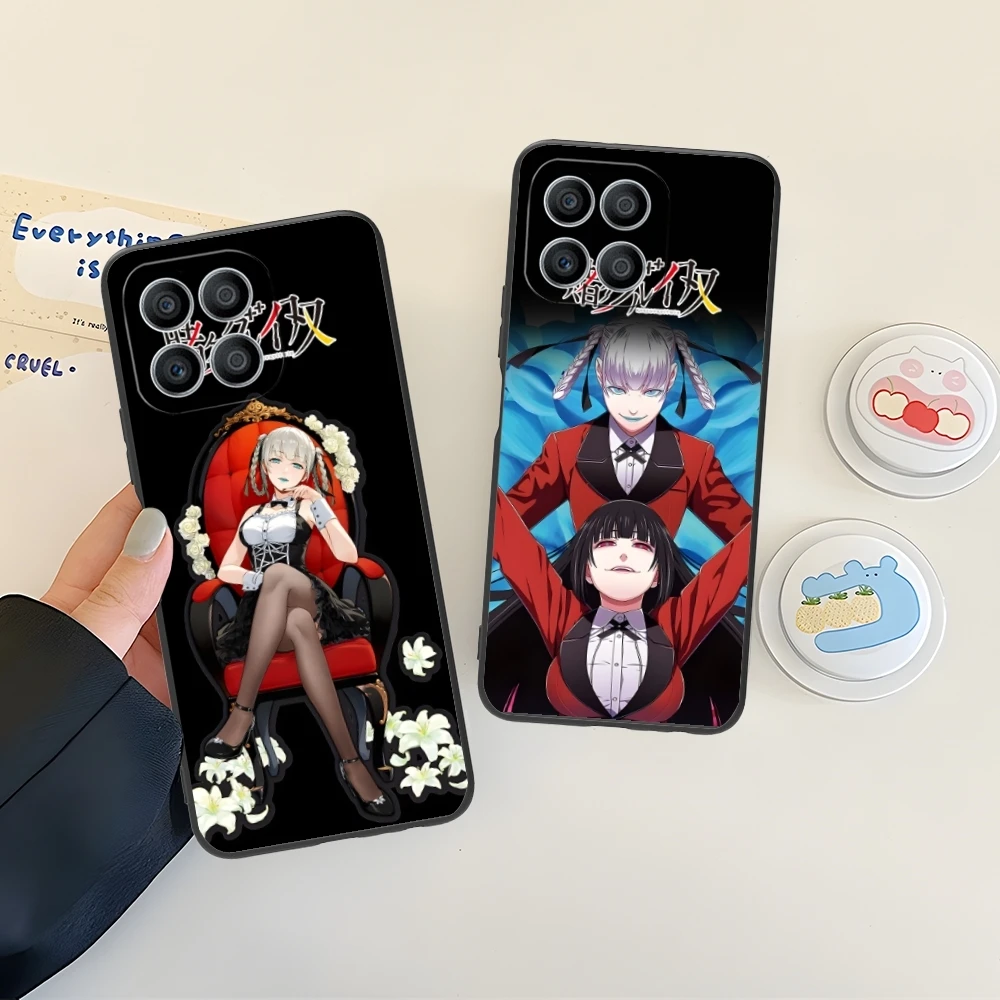 Чехол для мобильного телефона Kakegurui Kirari с аниме Huawei Honor 90 80 70 60 50 30 20 10 9 8 7 Pro S SE Lite 5G