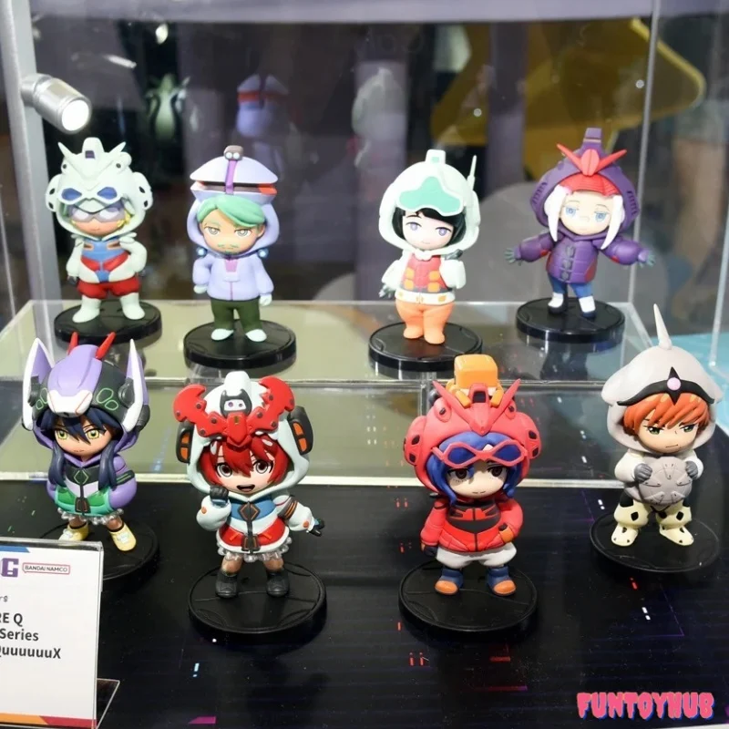 Фото Бандай BNFIGURE Q Серия «Пижамы» Мобильный костюм GQuuuuuuX Ver Слепая коробка Мачу Ньяан Чар Азна №5