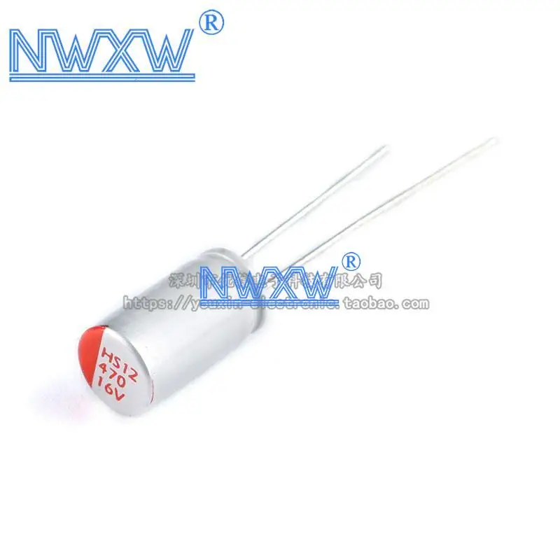 

10 шт./партия в Твердые электролитические конденсаторы 470 мкФ 16 В 6,3*11,5 мм твердые конденсаторы