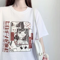 new women t shirt harajuku anime ulzzang short sleeve t shirts female aesthetic goth fashion woman blouses 2022 y2k clothes tops
