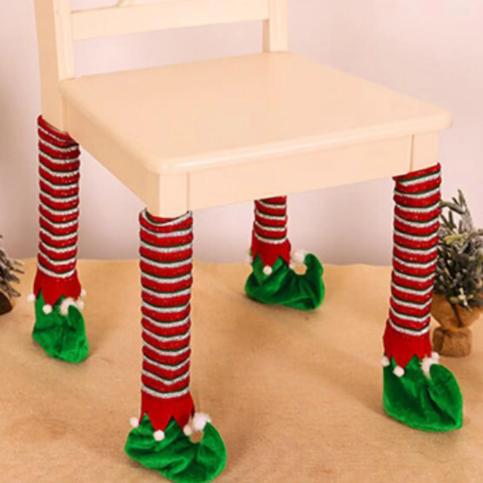 

Чехол для ножек в стиле Рождества, ресторана, гостиницы