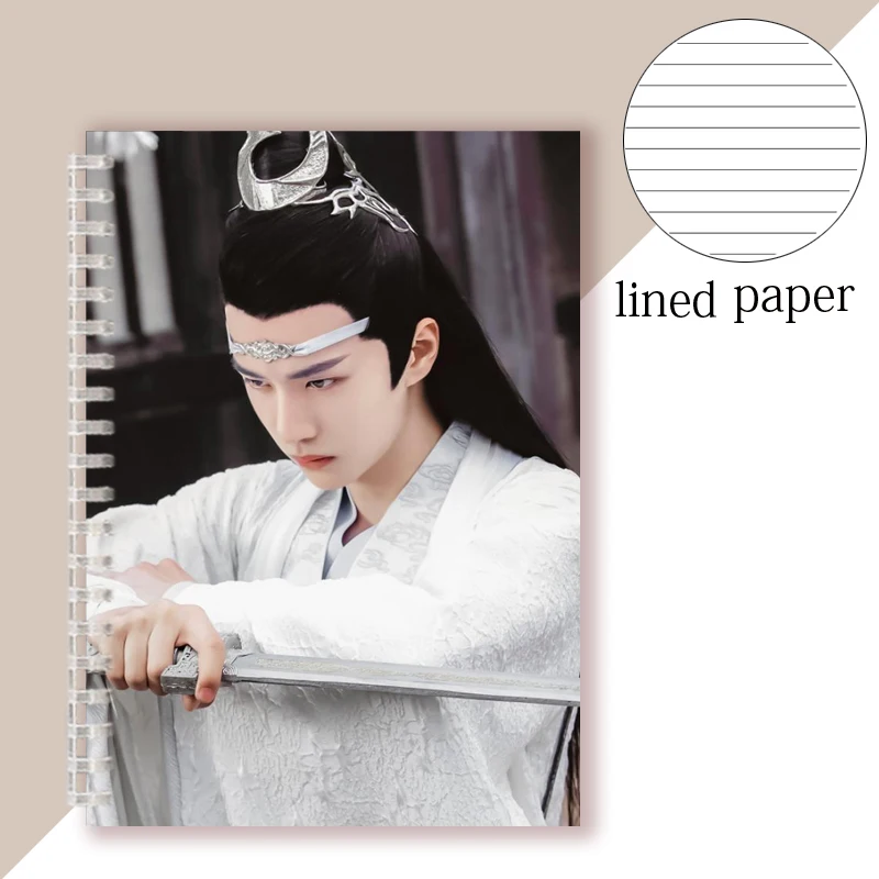 

Спиральный Блокнот Формата А5 «Chen Qing Ling The Untamed» От Сяо Чжан И Вань Ибо — Дизайн Обложки