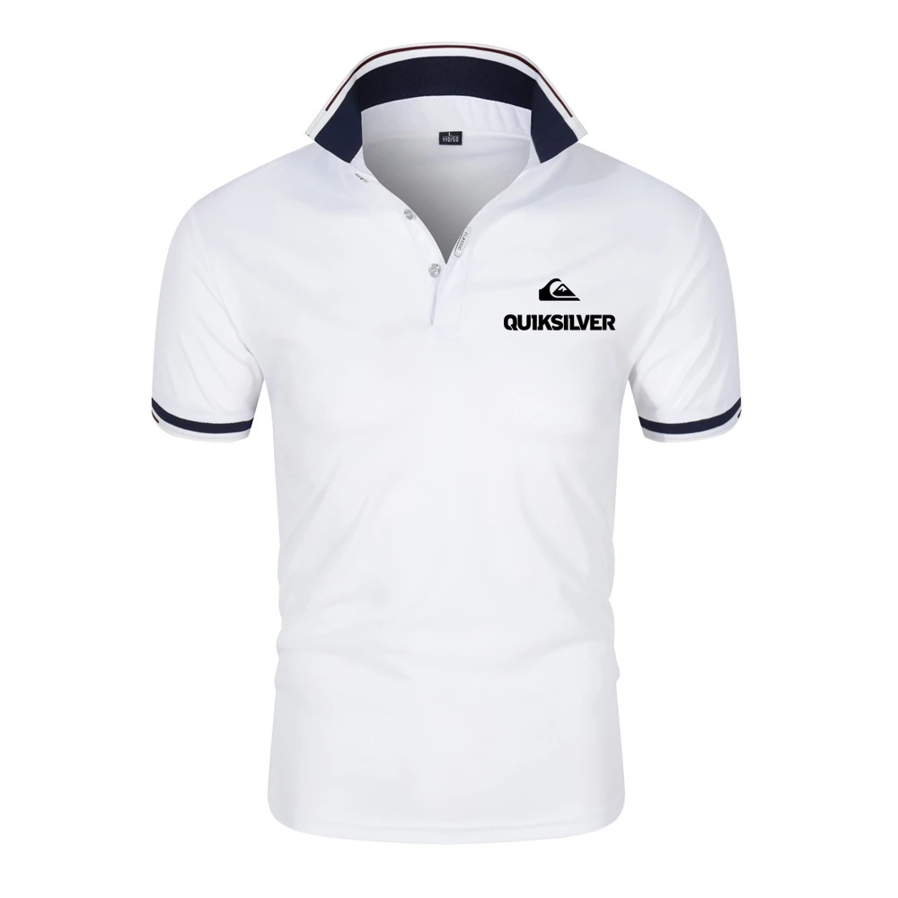 

Summer New Men's Polo Shirts Quick Dry Breathable Sports Golf Short Sleeve Tops High Quality Casual Business Polo Shirts