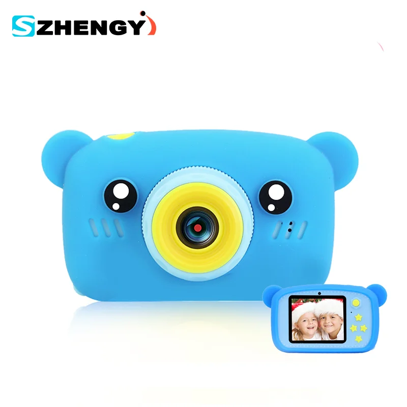 Kids Camera  Cute Cartoon HD Digital Camera  Children Camera Toys Birthday Gift Child Educational Toys Camera  Kids Girl and boy
