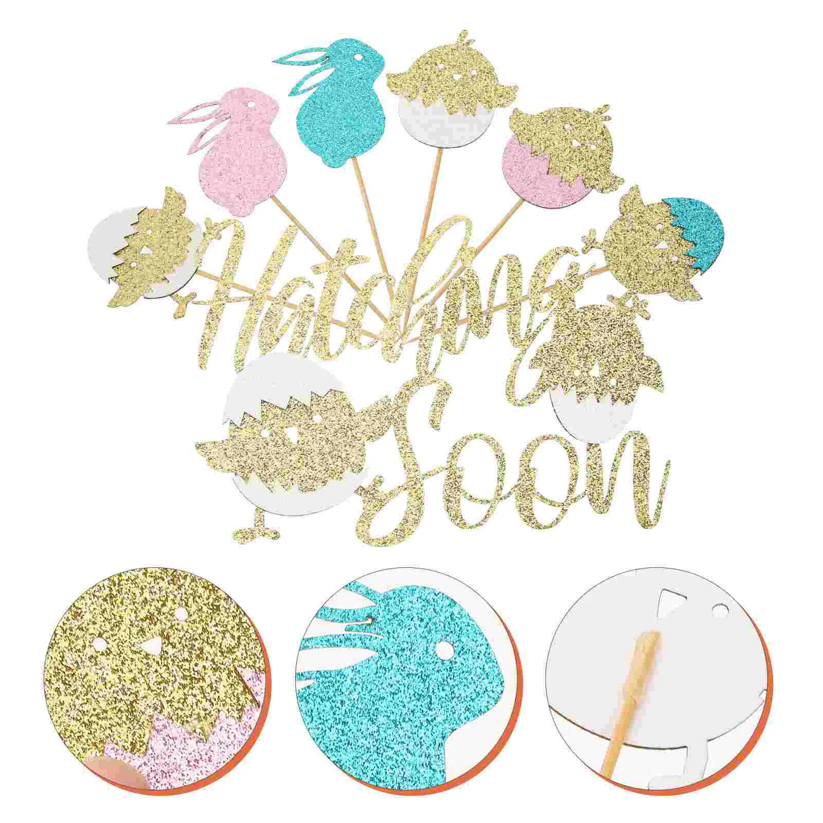 

1 Set of Widely- Exquisite Premium Adorable Cupcake Cake Picks Diy Cake Decor Paper Cupcake Toppers for Gift Option