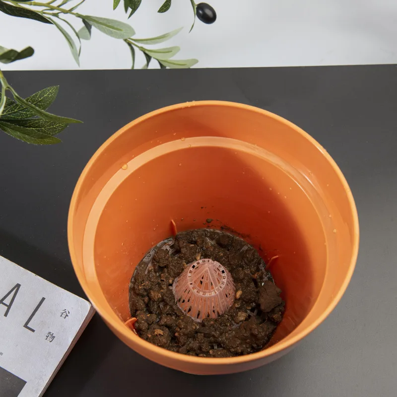 5 пластиковый конический герметичный коврик для цветочного горшка цветочный