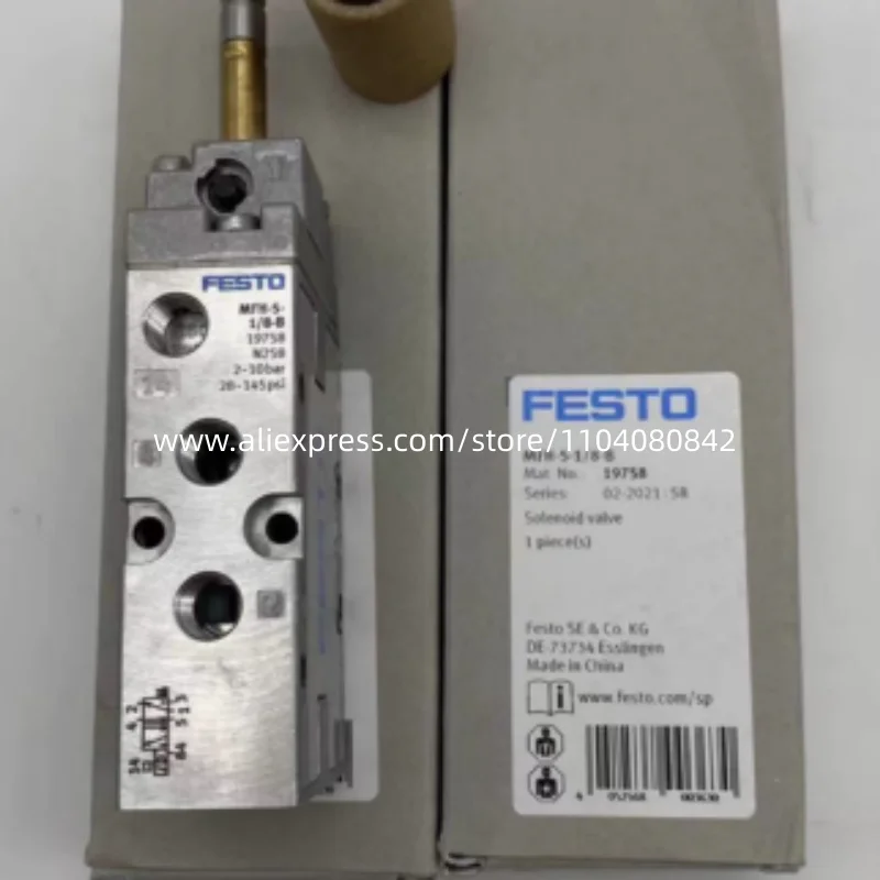 Новый оригинальный клапан Festo 19758-MFH-5-1/8-B 15901-MFH-5-1/4-B 19705-MFH-5-3/8-B 4527-MSFG-24/42-50/60