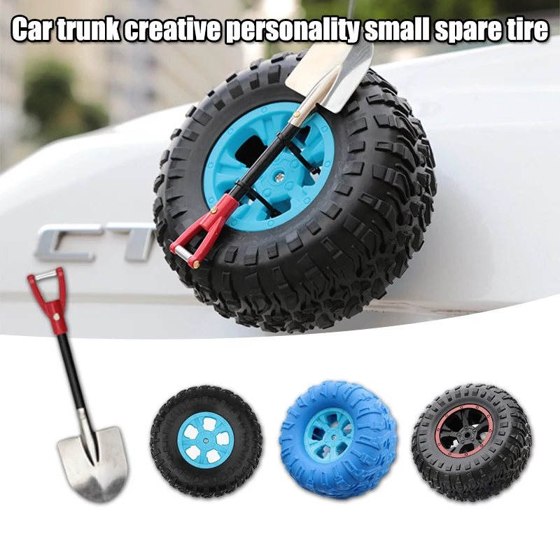 

Маленький багажник для внедорожника, небольшие шины, индивидуальный креативный корпус, подходит для легковых и мотоциклетных автомобилей