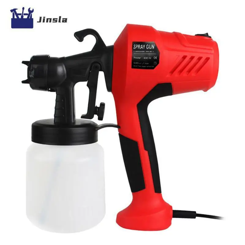 

New 400W Electric Paint Spray Gun for Home Portable Painting High Power Sprayer Household High Power Flow-Control