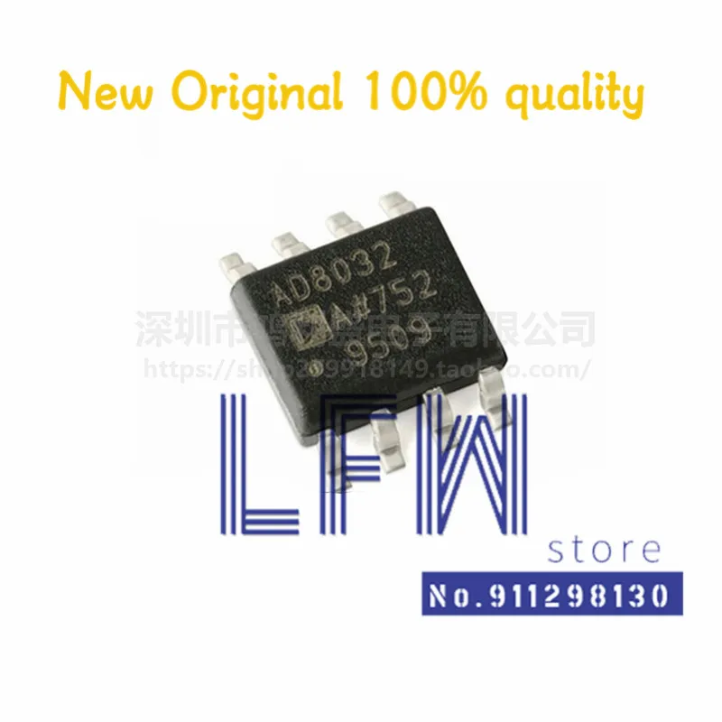 

5pcs/lot AD8032ARZ AD8032AR AD8032A AD8032 SOP8 Chipset 100% New&Original In Stock
