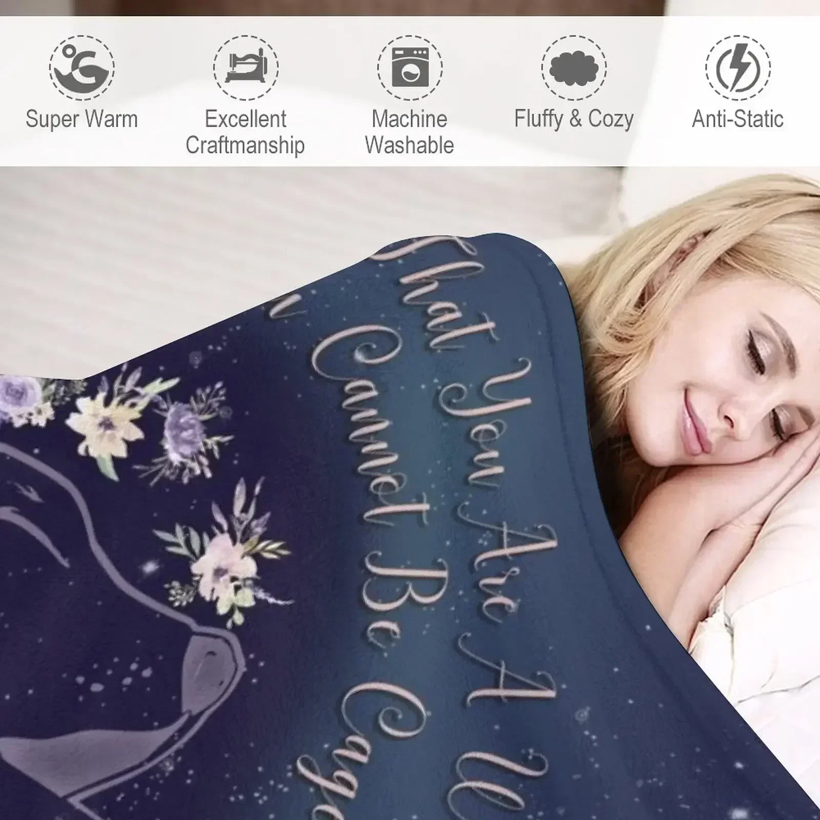 ACOWAR - Одеяло с волком одеяла для ребенка тяжелые сна теплые