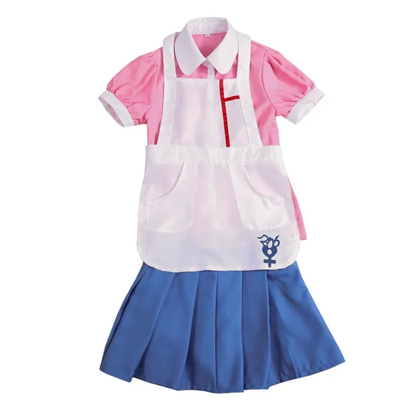 Аниме Danganronpa косплей Микан Цукики костюм женская униформа матросский платье