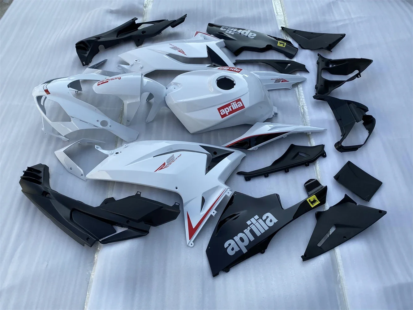 Обтекатель для мотоцикла подходит Apulia RS125 2006 2007 2008 2009 2010 2011 06-11 обтекатель белый