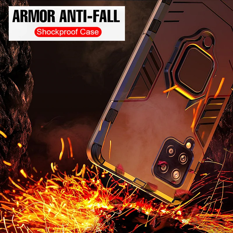 Защитный чехол для Samsung Galaxy A52S A53 A32 A22S A72 A54 A34 A24 A51 A50 M21 M51 M22 M12 M32 M23 M33 M31S Magnet Cover on.