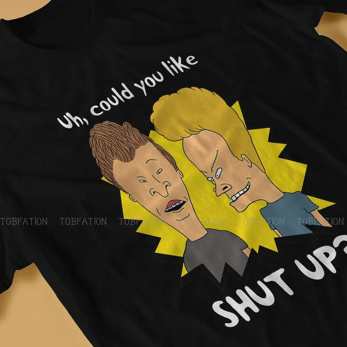 Мужская Винтажная футболка с забавным саркастическим рисунком Beavis и Butthead