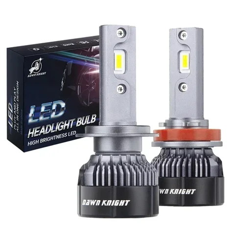 DAWNKNIGHT K5C Mini 40W H7 H4 Long Life Version Светодиодная лампа для фар 4300K K6C Led HB3 H11 Лампа H1 HB4 Светодиодные фонари для автомобиля 12 В