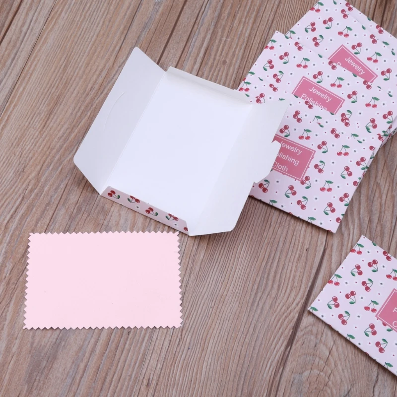 10 шт. двусторонняя салфетка для полировки ювелирных изделий |