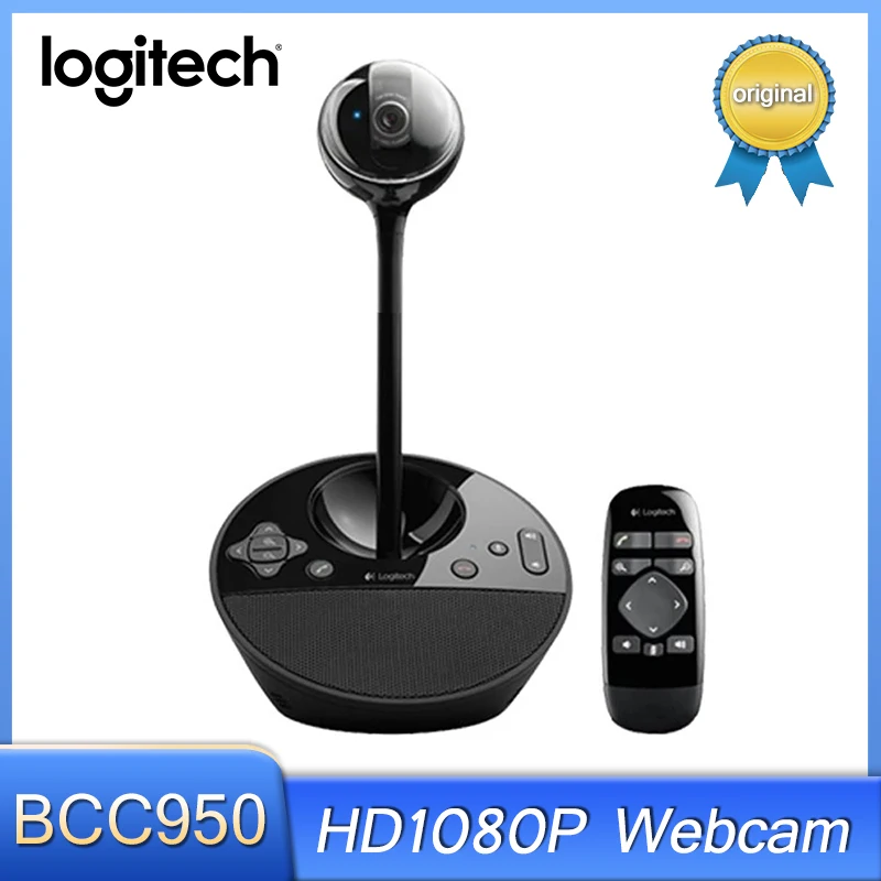 

Logitech Bcc950 Hd 1080p Conference Webcam Desktop Video Webcam Built-in Microphone Noise Reduction Suitable For Home Office