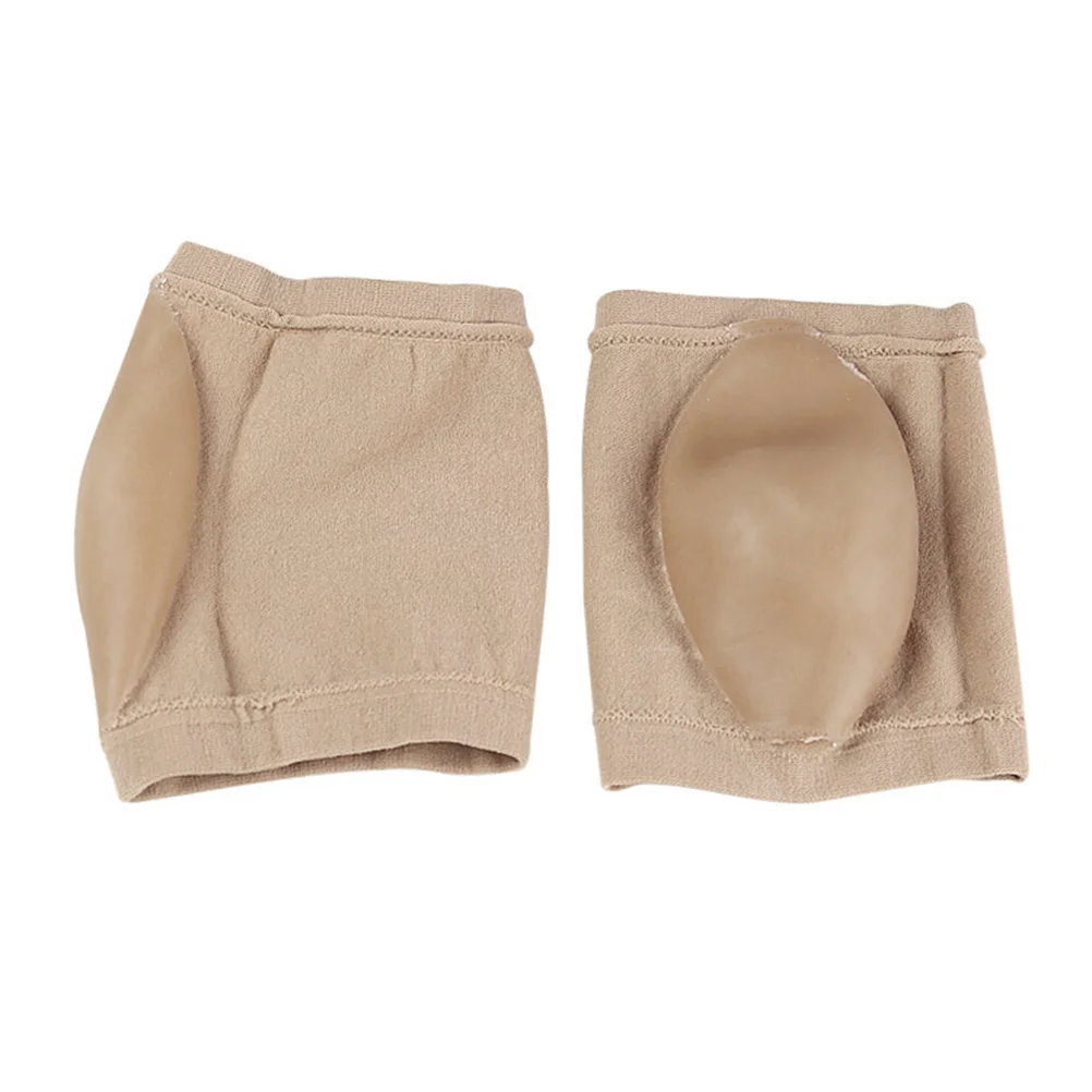 

1 Pair of Heel Socks Gel Anti-dryness Heel Moisturizing Socks for Women Lady Girls (Skin Color)