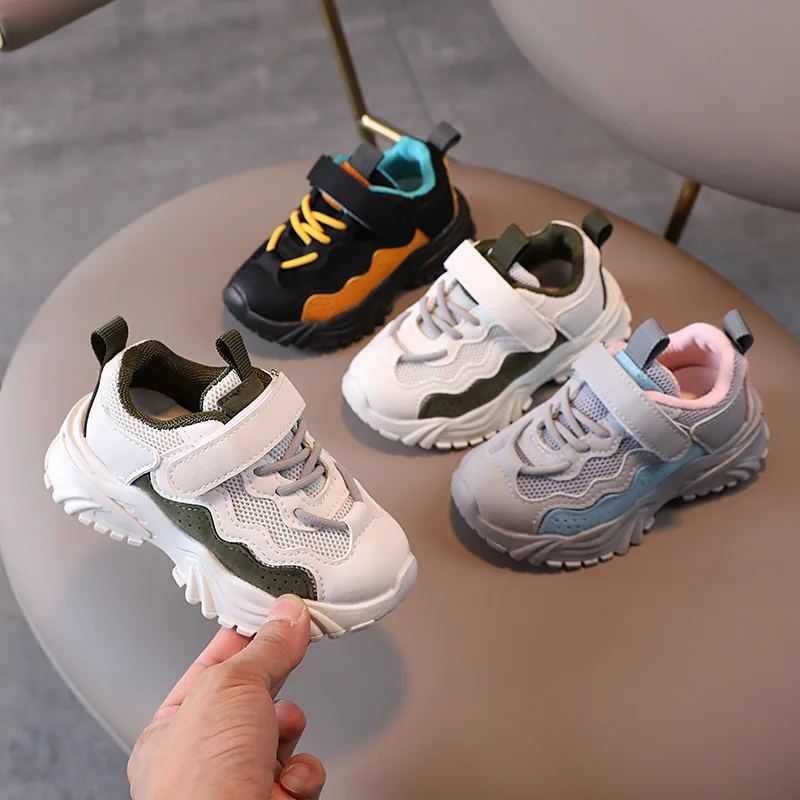 

Kids Shoes Children Girls Sneakers for Baby Girls Toddler Sneakers Casual Shoes Fashion Breathable Boys Off White Sports Shoes