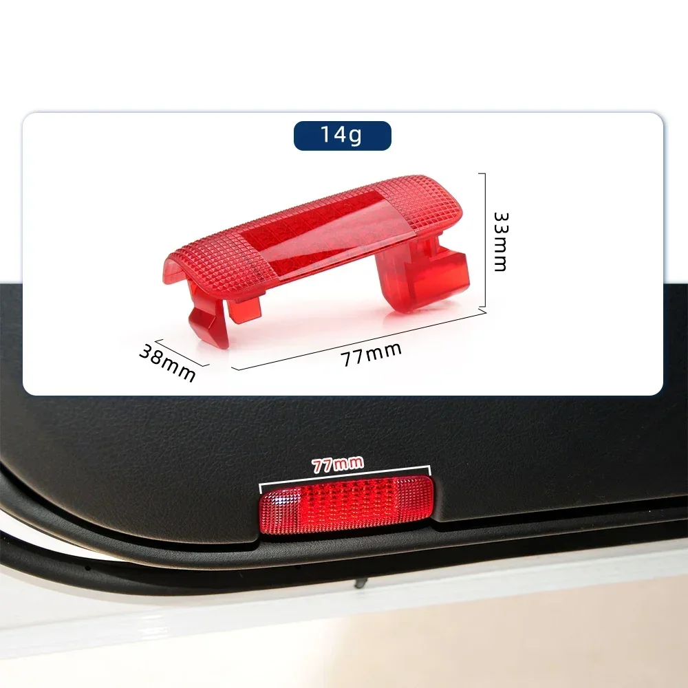 Для Toyota Prado Land Cruiser Camry Previa Alphard дверной абажур лампы сигнальный светильник красный