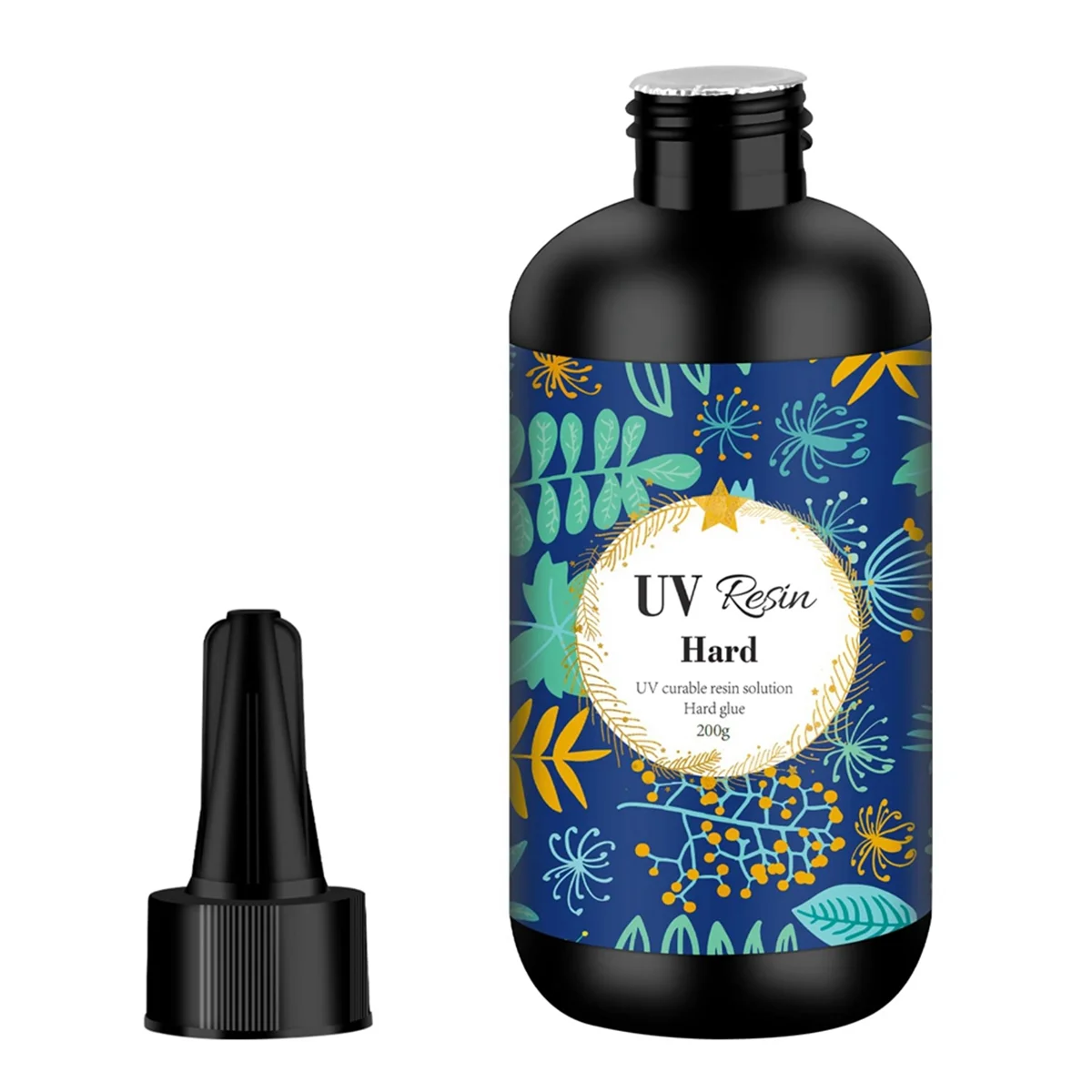 УФ-смола 200 г прозрачная ультрафиолетовая смола твердая солнечная для