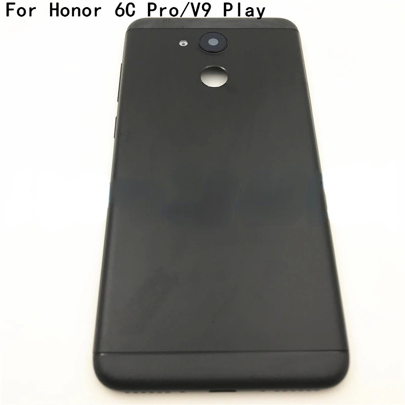 

Original For Huawei Honor V9 Play Battery Back Cover For Huawei Honor 6C Pro Rear Housing Metal Rear Door Side Button +Logo