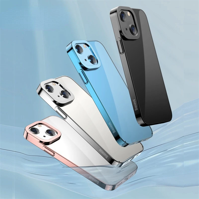

Ultra Thin for iPhone 13 Cover Case Clear Soft TPU Funda for iPhone 13 Pro Max Case Transparent Phone Case Back Cover