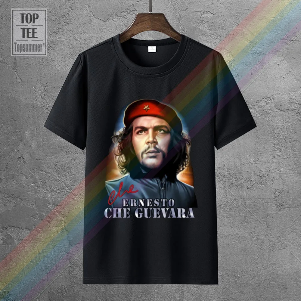 

T-Shirt Wolf Russian T-Shirts Russia Che Guevara Cuba Revolution The Cult