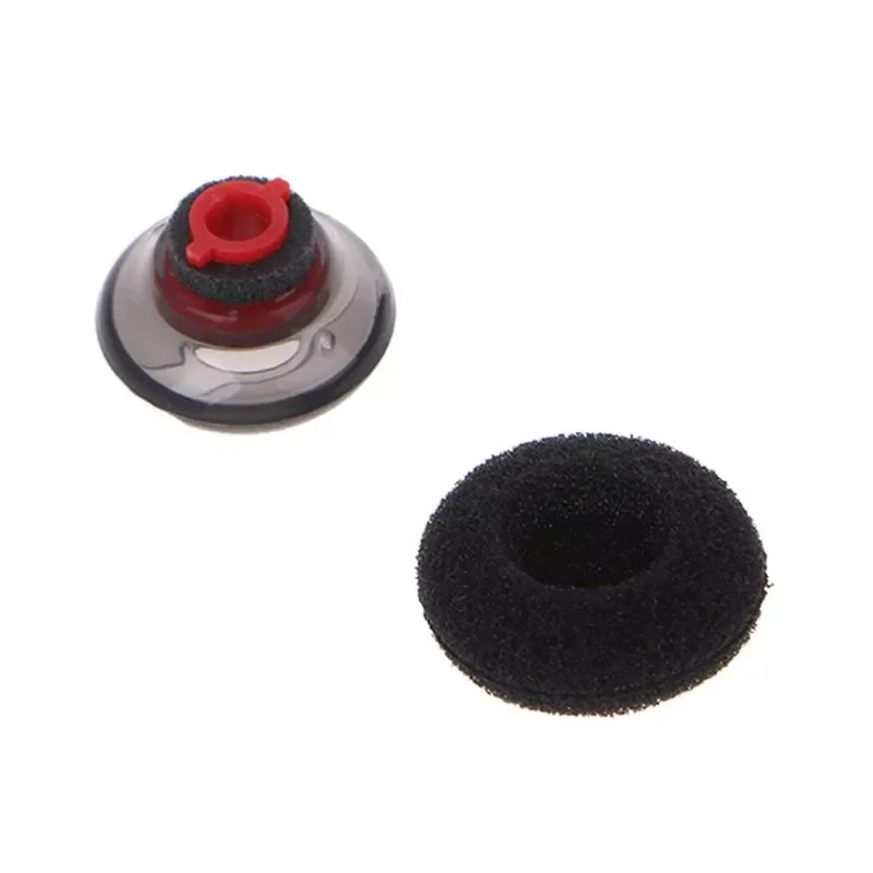 

Soft Silicone Ear Pads Earphone Clear Earbuds Tips Eargels Black Foam Accessories For Plantronics Voyager 5200 Earphone LX9A