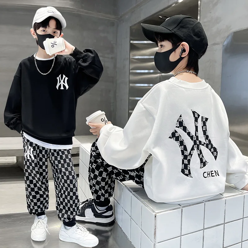 Детский спортивный костюм из двух предметов Свитшот и штаны 90-170 см