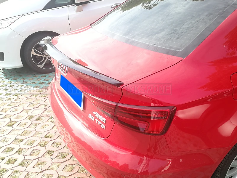 Спойлер багажника YKSRDNF для Audi A3 Sedan S3 8V 2014-2020 спойлер из АБС-пластика цвет праймера