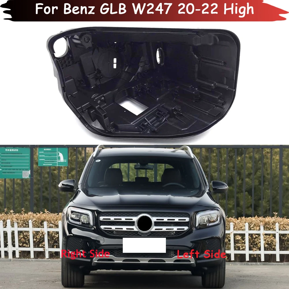 

Headlight Base For Benz GLB W247 2020 2021 2022 High Headlamp House Car Rear Base Auto Headlight Back House Head Lamp Shell