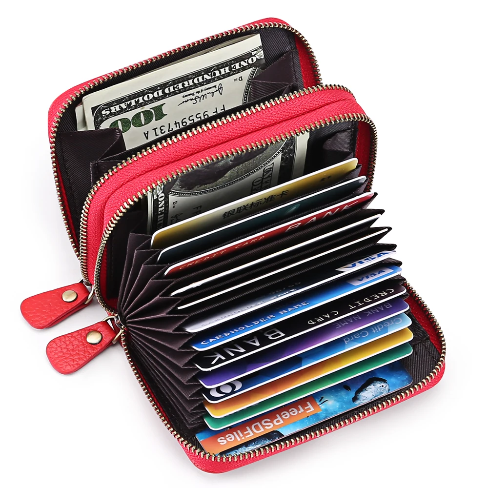 

Women Coin Purse Genuine Leather Female Zipper Travel Card Holder Organizer Mini Pouch Women Storage Bag Small Wallets